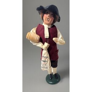 Byers' Choice Caroler 14" Figurine Williamsburg Colonial Tavern 2003 Limited Edi
